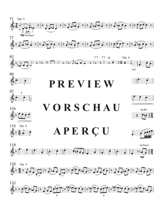 Product gallery: Page 13 of 17 Hymnal Variations , , (flute, clarinet, bassoon)