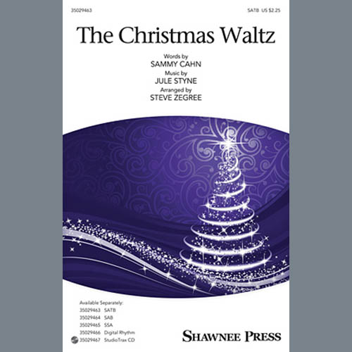 cover: The Christmas Waltz, Steve Zegree