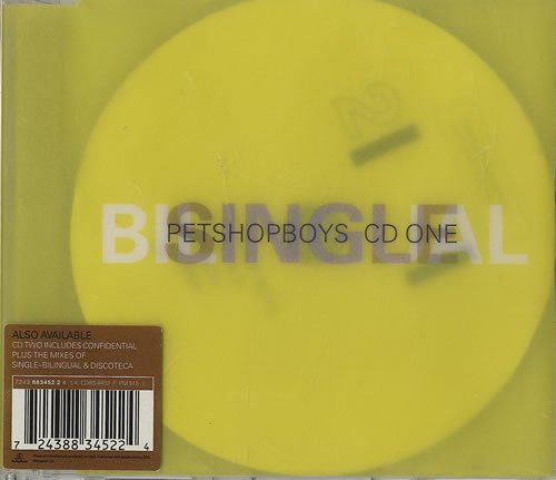 cover: Single-Bilingual, Pet Shop Boys