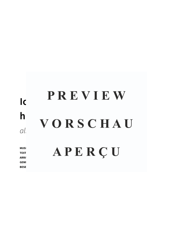 Produktgalerie: Seite 3 von 6 Ich steh an deiner Krippe hier - als leichter Jazz-Bossa, , Klavier Solo
