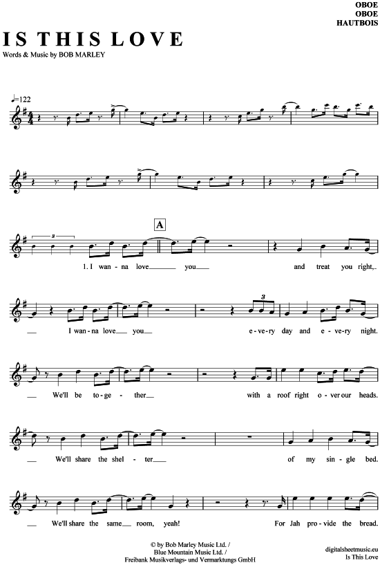 Produktbild zu: Is this love Bob Marley