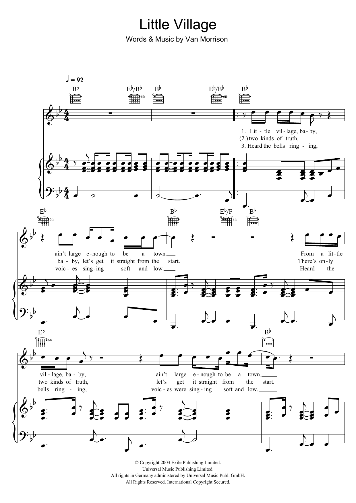 Produktgalerie: Seite 1 von 1 Little Village, Van Morrison, Gesang, Gitarre, Klavier