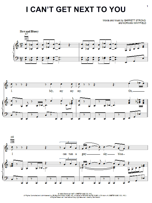 Produktgalerie: Seite 1 von 1 I Can't Get Next To You, Al Green, Gesang, Gitarre, Klavier