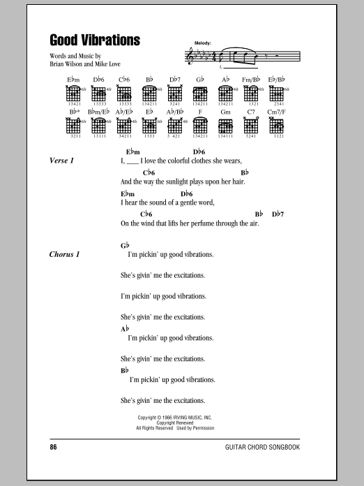 Product gallery: Page 1 of 1 Good Vibrations, The Beach Boys
