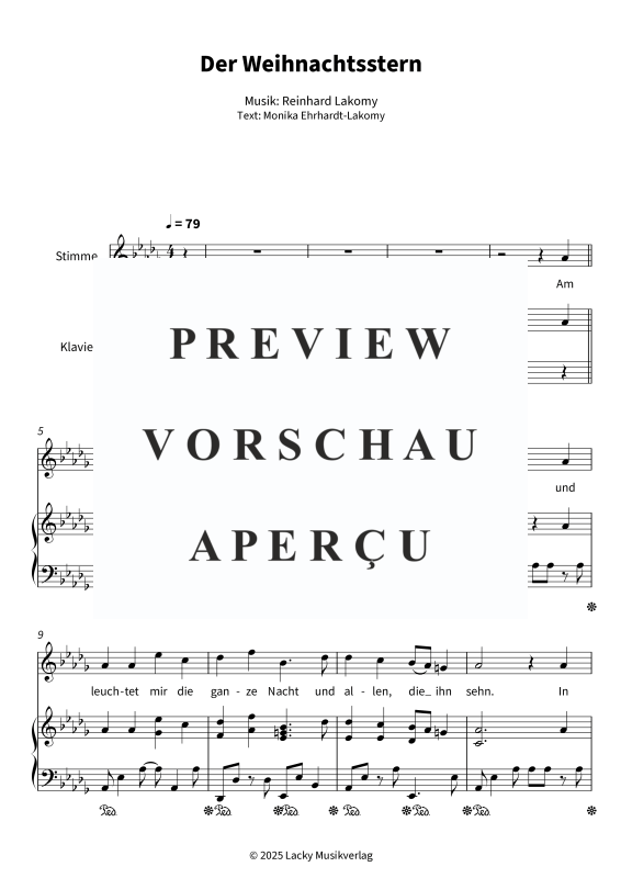 Produktgalerie: Seite 5 von 7 Der Weihnachtsstern, , Gesang und Klavier