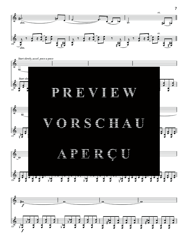 Product gallery: Page 11 of 11 Night Dance, , (clarinet and guitar)