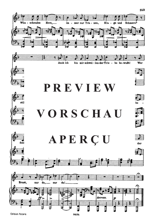Product gallery: Page 5 of 5 Frühlingssehnsucht, D.957-3 (Schwanengesang), , Low Voice and Piano