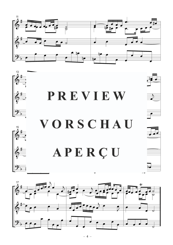 Produktgalerie: Seite 5 von 5 Air aus Orchestersuite Nr. 3, BWV 1068, , Posaunenchor
