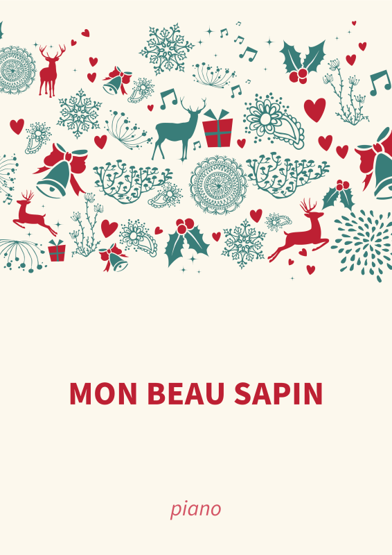 Product picture to: Mon beau sapin - Le chant de Noël intemporelTraditional