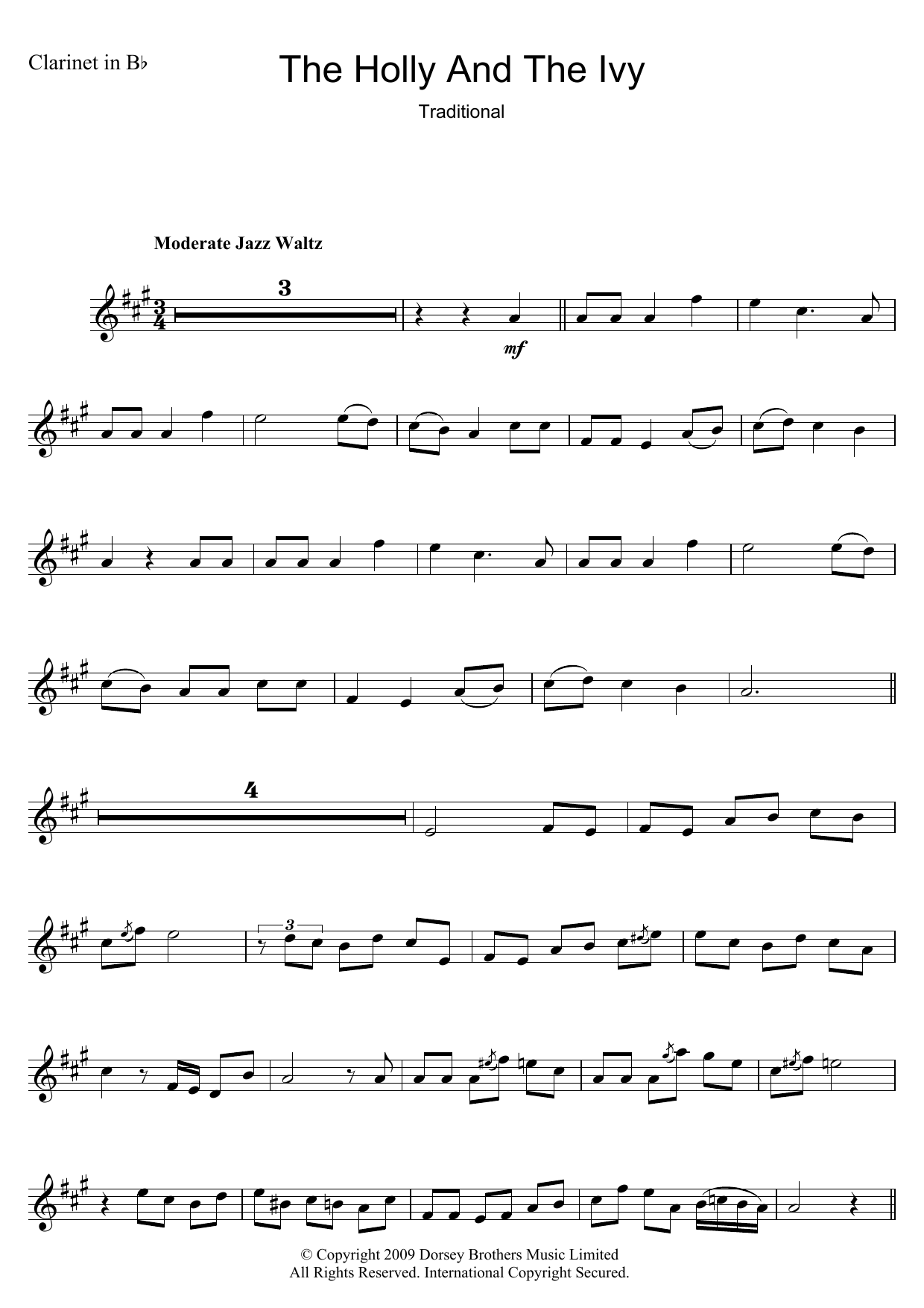 Product gallery: Page 1 of 1 The Holly And The Ivy, Traditional Carol