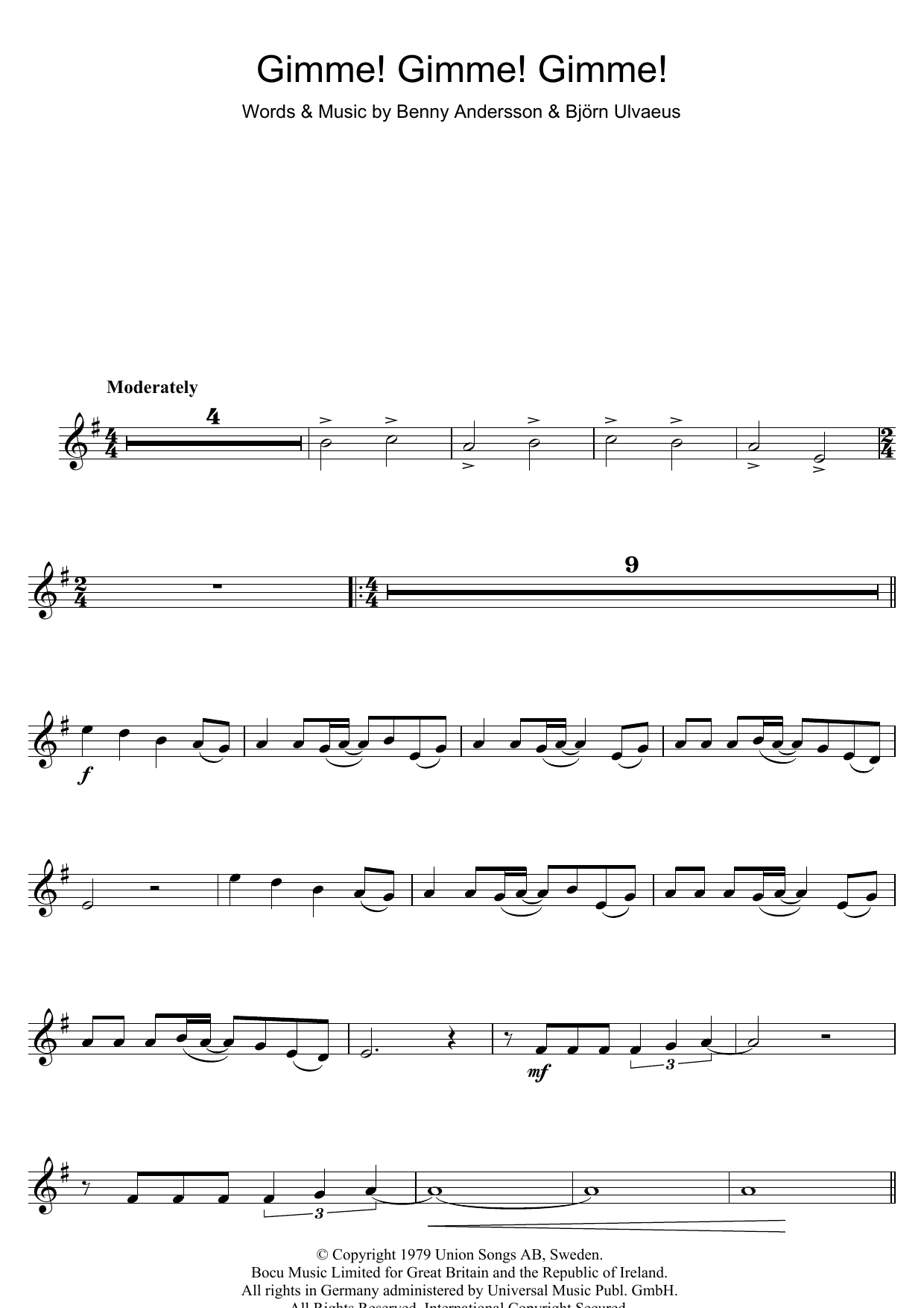 Product gallery: Page 1 of 1 Gimme! Gimme! Gimme! (A Man After Midnight), ABBA