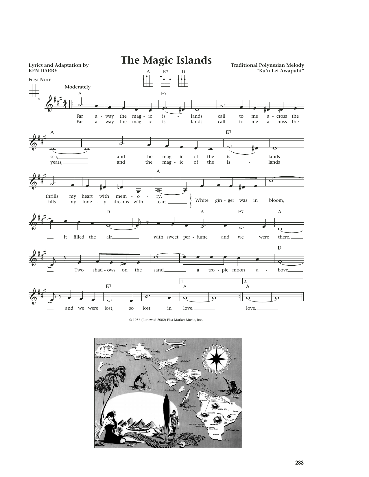 Product gallery: Page 1 of 1 The Magic Islands (from The Daily Ukulele) (arr. Liz and Jim Beloff), Ken Darby