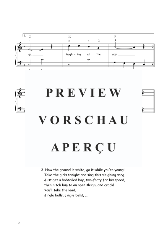 gallery: Jingle Bells, , Klavier Solo