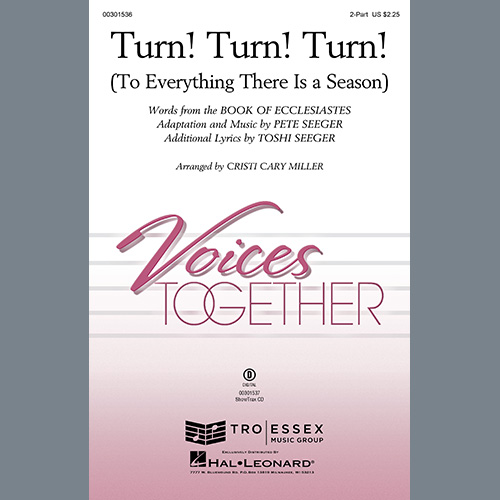 cover: Turn! Turn! Turn! (To Everything There Is A Season) (arr. Cristi Cary Miller), The Byrds
