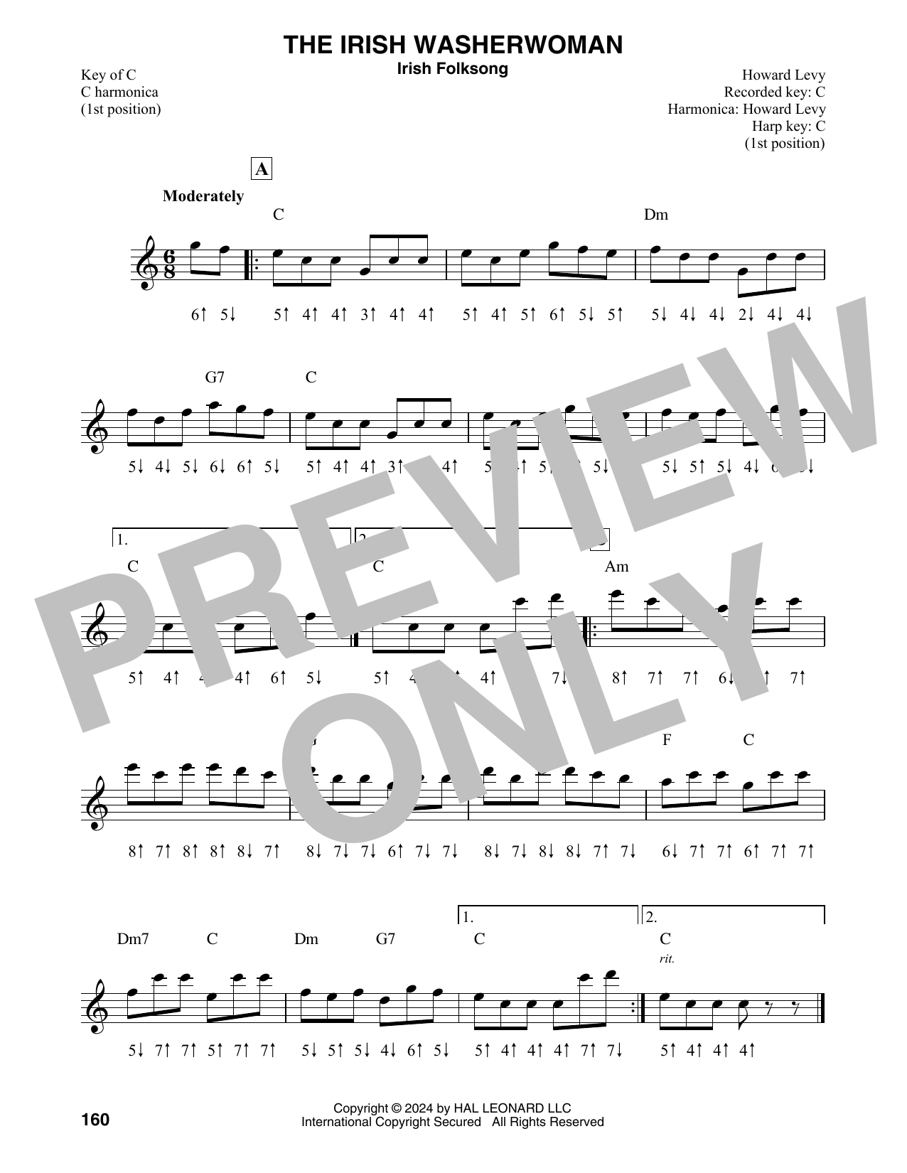 Product gallery: Page 1 of 1 The Irish Washerwoman, Irish Folksong