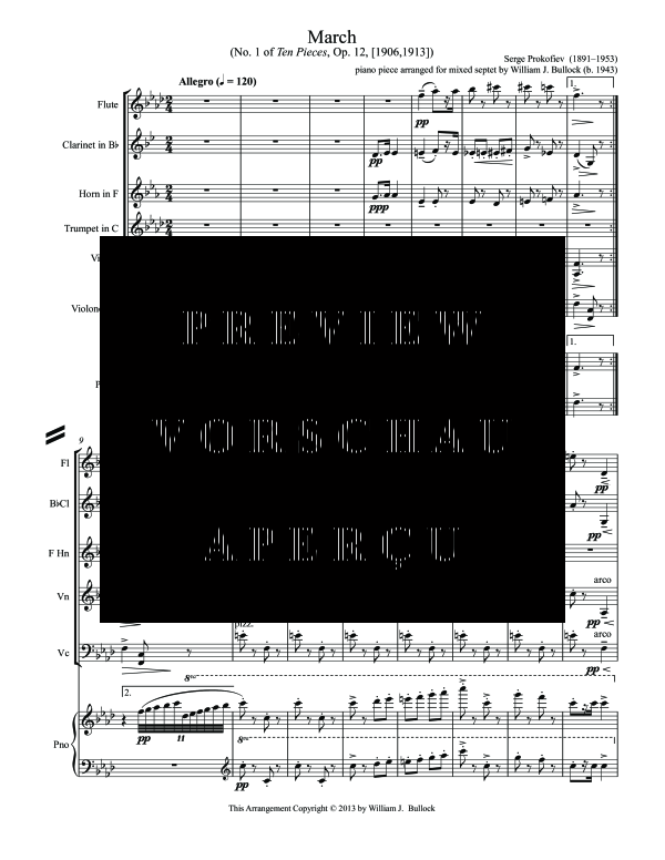 Produktgalerie: Seite 5 von 11 March , , (Gemischtes Ensemble)