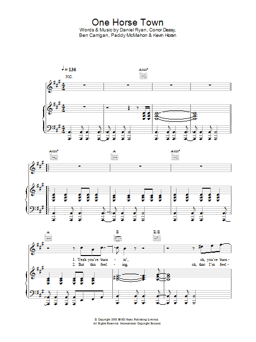 Produktbild zu: One Horse Town
