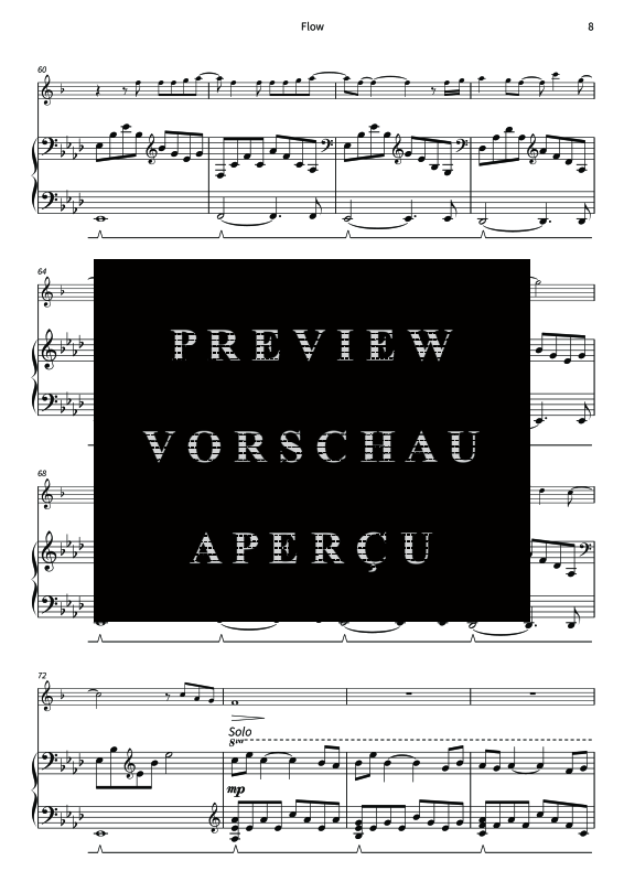 Produktgalerie: Seite 10 von 11 Flow - Gentle Melodies for Weddings, Church, and Other Occasions, , Altsaxophon und Klavier