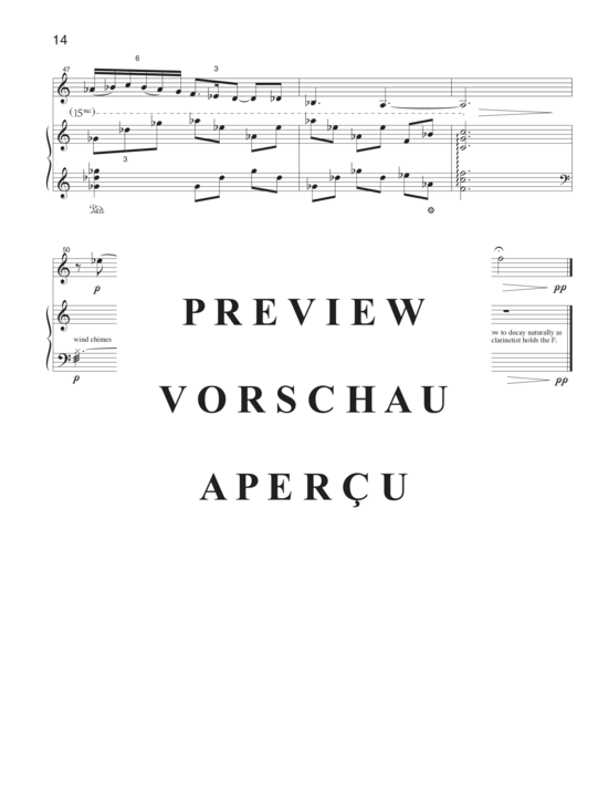Product gallery: Page 17 of 21 Dialogue , , (clarinet and piano)