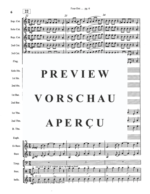 Produktgalerie: Seite 9 von 11 Four-Dot Flourish Polka, , British Brass Band