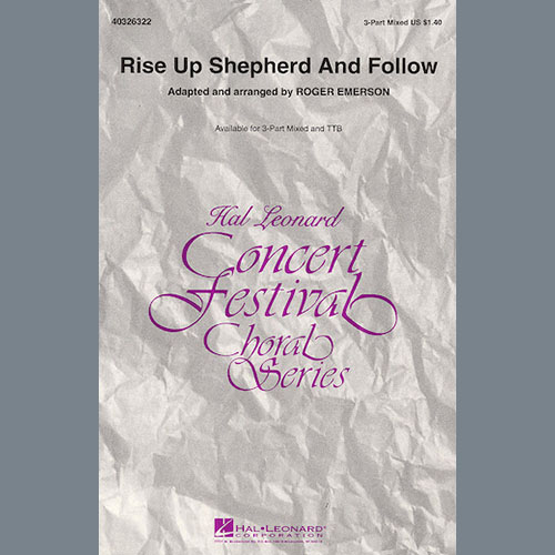 cover: Rise Up Shepherd And Follow, Roger Emerson, Chor