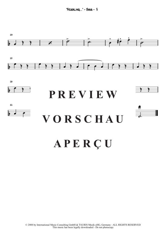 Product gallery: Page 7 of 21 Frühling an der Donau , Hofbräuhaus-Band, (Combo + 2 Horns/Voc opt.)