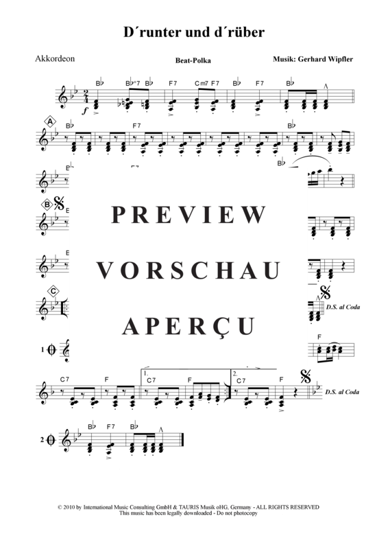 Product gallery: Page 2 of 8 Drunter und Drüber , Hofbräuhaus-Band, (Combo + 4 Horns)