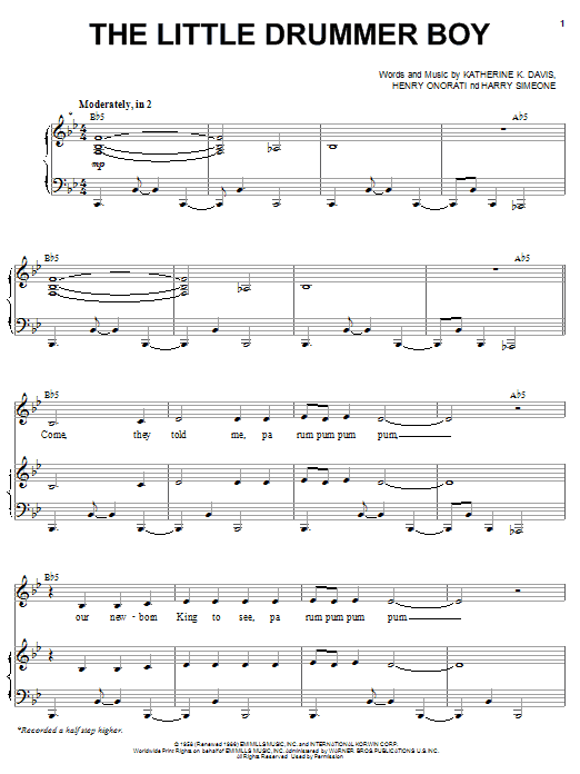 Produktbild zu: The Little Drummer Boy