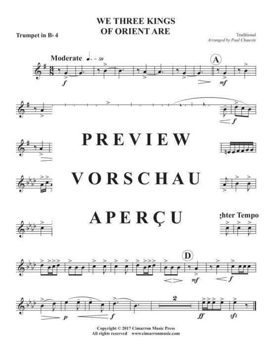 Product gallery: Page 9 of 12 We Three Kings of Orient Are , , (Trumpet ensemble 1-7 trumpets)