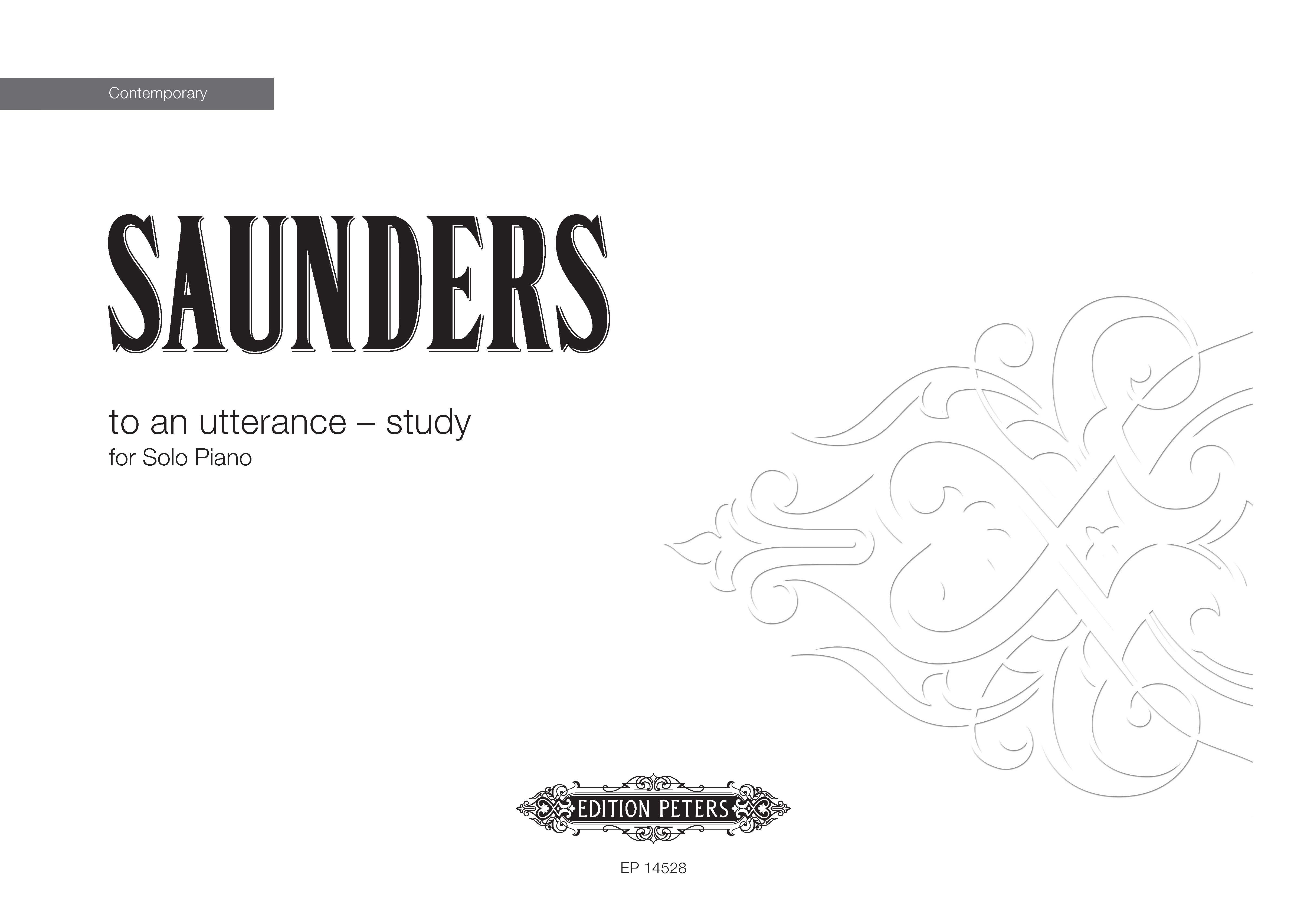 Produktbild zu: to an utterance - study