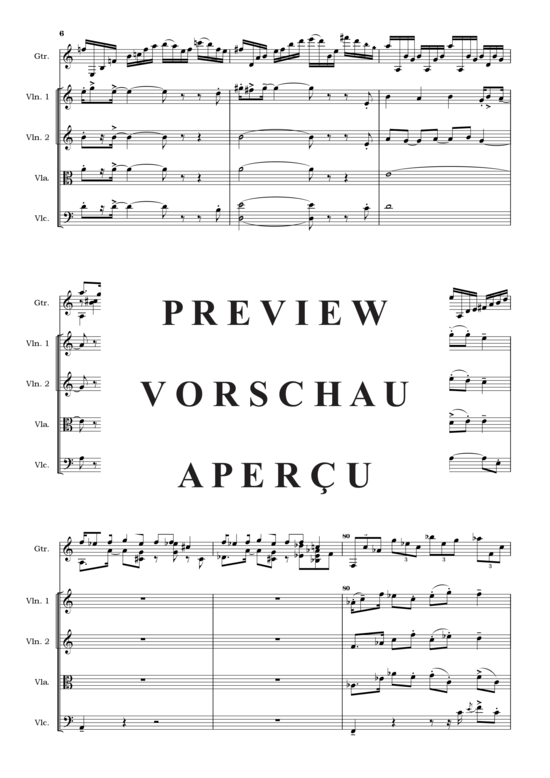 Produktgalerie: Seite 8 von 21 Tres Imagenes Cubanas , , (Streichquartett + Gitarre Solo)