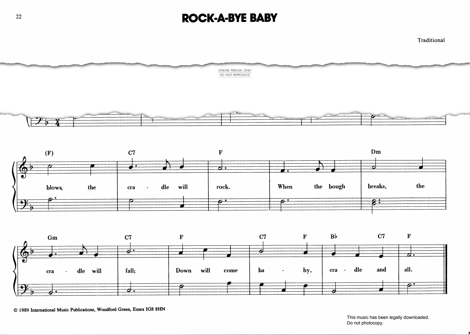 Produktbild zu: Rock-A-Bye Baby