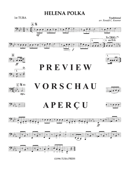 Product gallery: Page 8 of 9 Helena Polka , , (Tuba Quartett EETT)