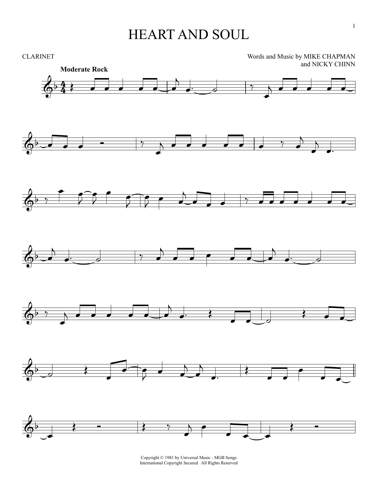 Product gallery: Page 1 of 1 Heart And Soul, Huey Lewis