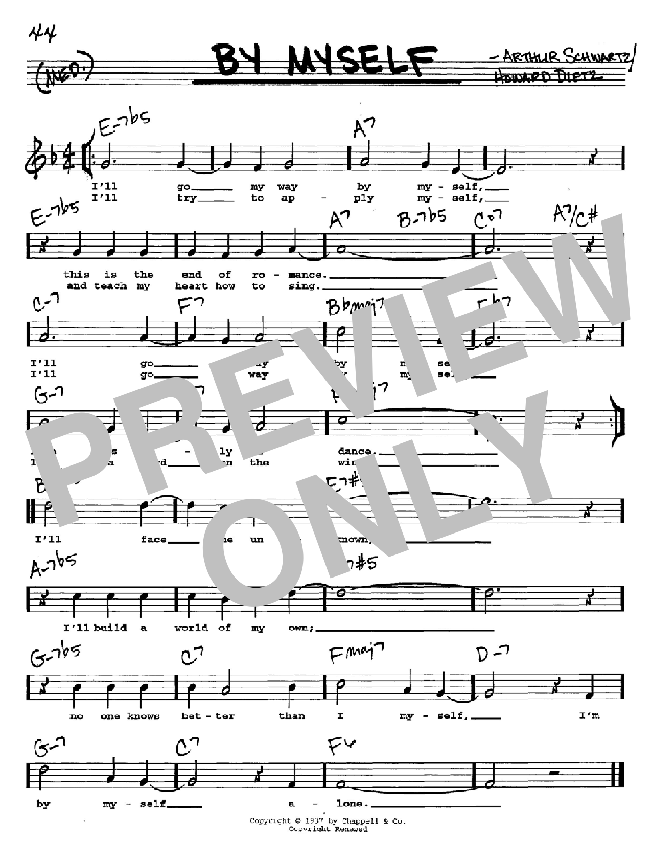 Produktbild zu: By Myself