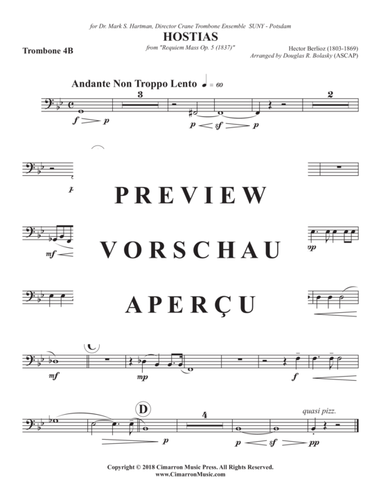 Product gallery: Page 13 of 13 Hostias , , (Trombone Ensemble)