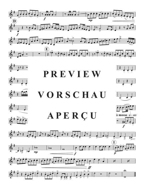 Produktgalerie: Seite 15 von 15 Barber of Seville Overture , , (2x Tromp in B, Horn/Pos, Pos)