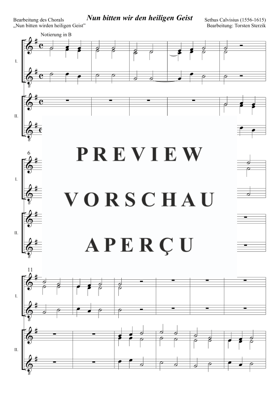Product gallery: Page 4 of 5 Nun bitten wir den heiligen Geist, , Trombone Choir - Double Choir