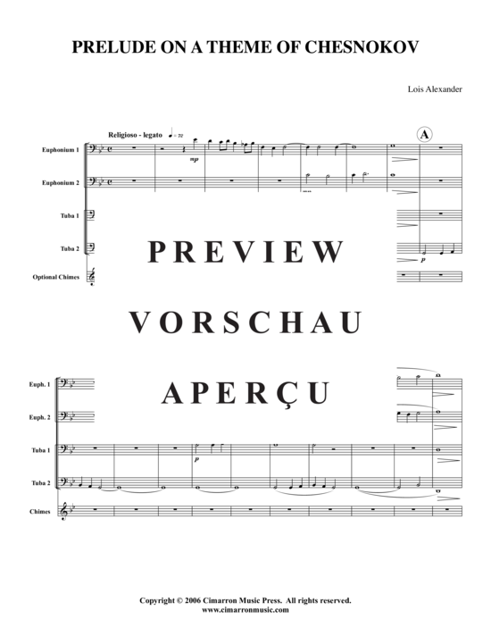 Product gallery: Page 2 of 11 Prelude , , (Tuba Quartet: 2x Baritone, 2xTuba)