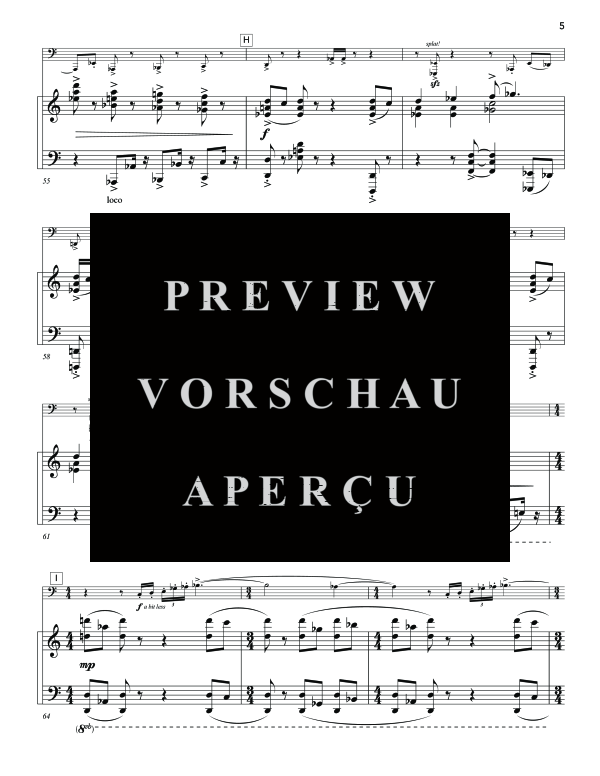 Product gallery: Page 9 of 11 Mark My Words, , (tuba and piano)