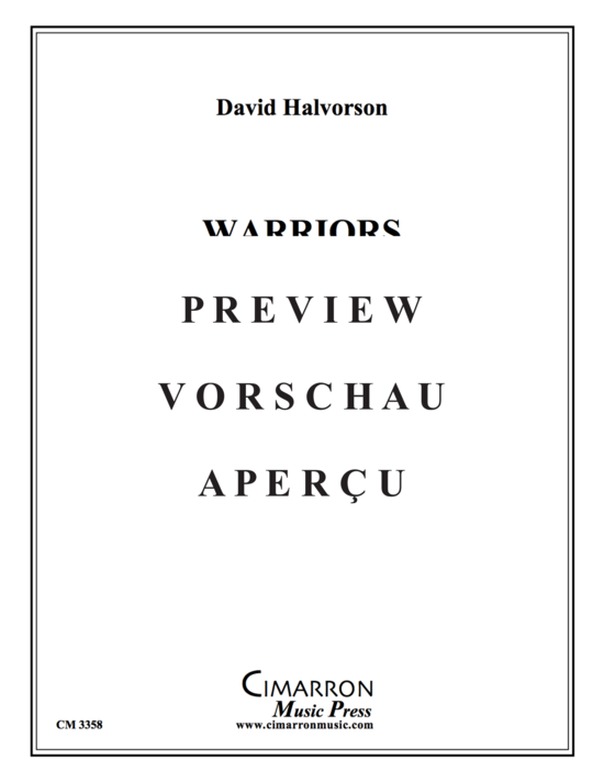 Product gallery: Page 2 of 7 Warriors , , (tuba + piano)