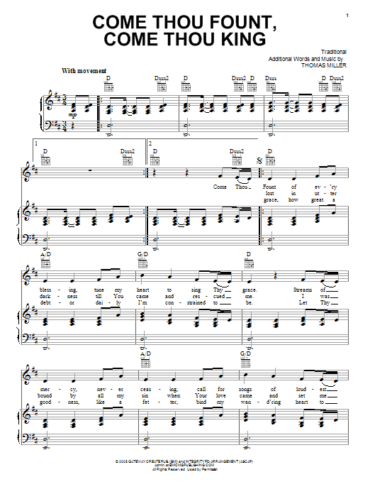 Produktbild zu: Come Thou Fount, Come Thou King