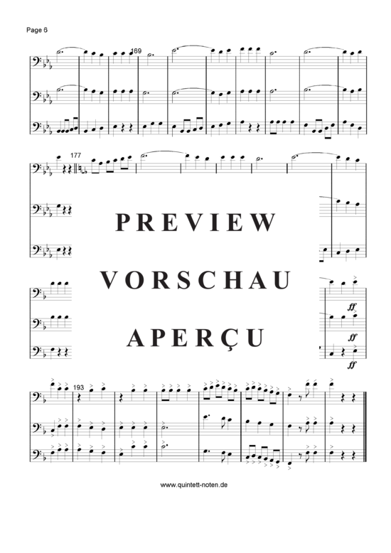 Product gallery: Page 7 of 21 German-Schunkel-Medley , Blasorchester Fatamo, (trombone/tenor horn trio)