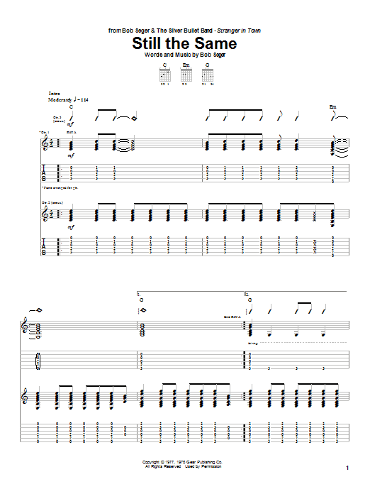 Product gallery: Page 1 of 1 Still The Same, Bob Seger