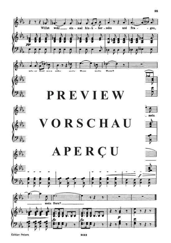 Product gallery: Page 5 of 5 Die Post D.911-13 (Winterreise), , High Voice and Piano