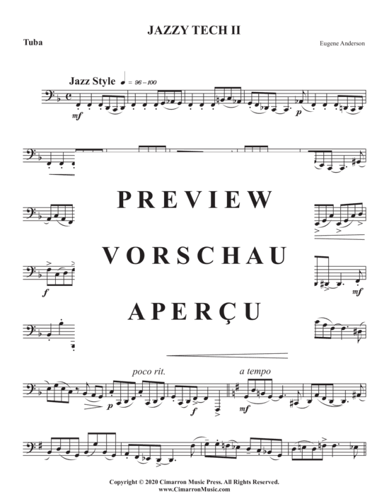 Product gallery: Page 3 of 4 Jazzy Tech II , , (Tuba Solo)