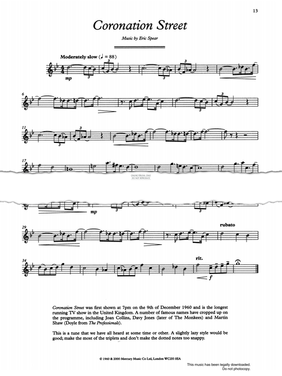 Product gallery: Page 1 of 1 Coronation Street, Eric Spear