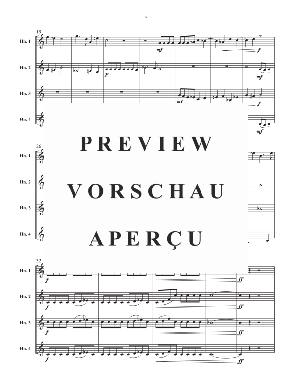 Produktgalerie: Seite 7 von 11 Suite, , Horn Quartett