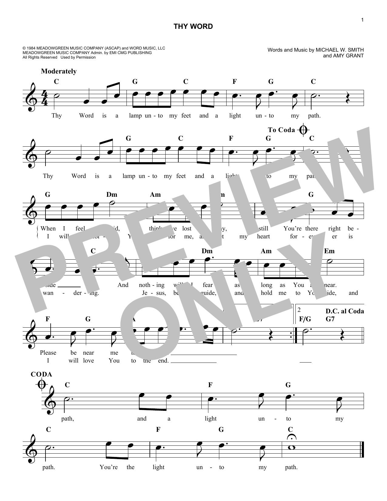 Product gallery: Page 1 of 1 Thy Word, Amy Grant