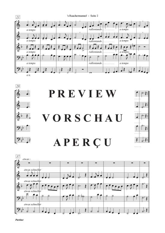 gallery: s' Raachermannel , , (Blechbläserquintett + Oberst. ad lib)